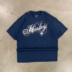 Vintage Y2K Hurley Surf 2000s T-Shirt Size XLarge